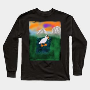 A beautiful day in the pond Long Sleeve T-Shirt